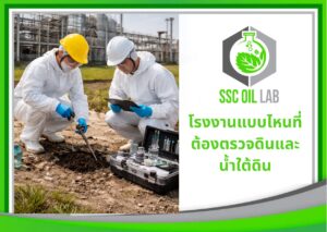 การตรวจดินและน้ำใต้ดิน