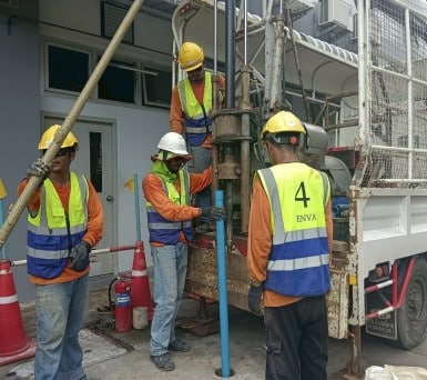 เจาะดินและน้ำใต้ดิน